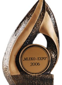 Statuetkę KZSM ZR za wyróżniającą jakość otrzymały sery Salami i Filipek na targach „Mleko-Expo 2006”.
